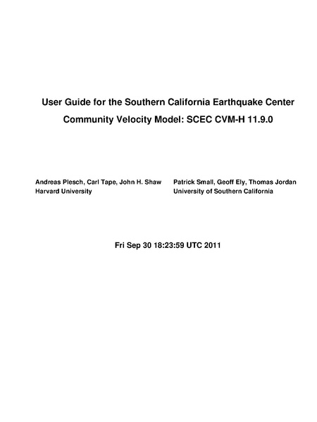 File:Cvmh manual.pdf - SCECpedia